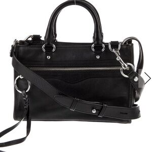 Rebecca Minkoff Black Leather Satchel